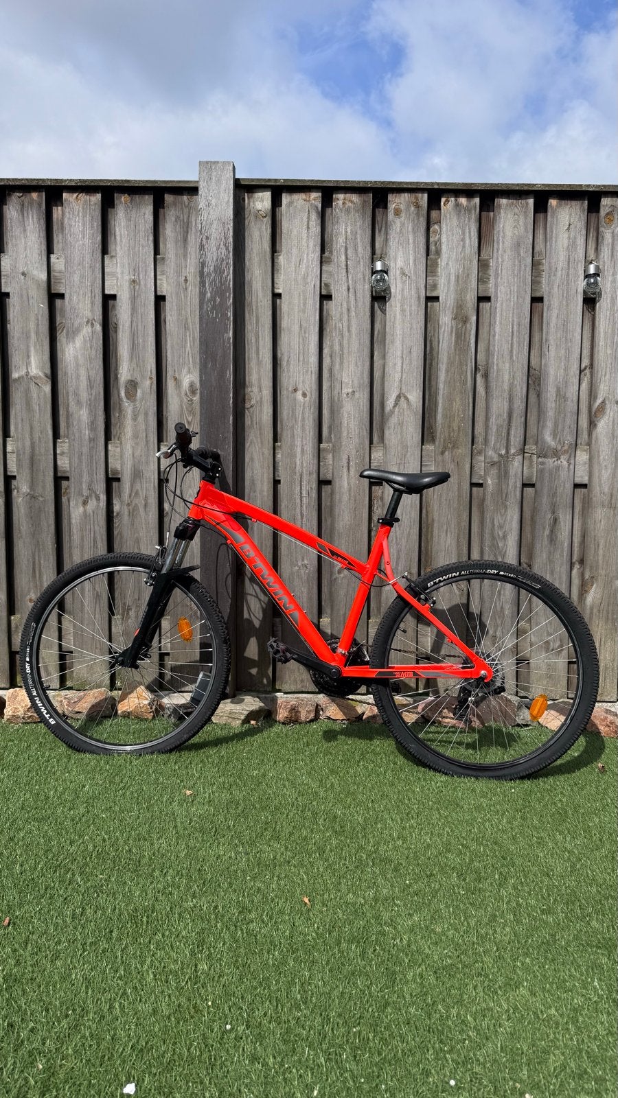 Mountainbike - Btwin Rockrider 340, Fietsen en Brommers, Fietsen | Mountainbikes en ATB, Gebruikt, Hardtail, Velgrem, Ophalen