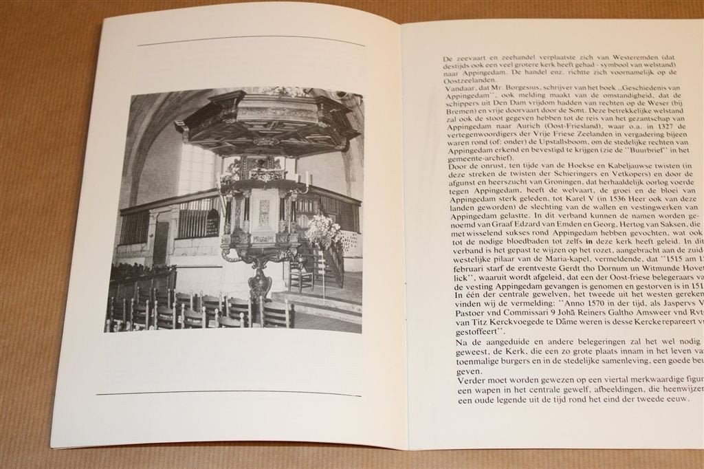 Nicolaï-kerk Appingedam — Rijk Geïllustreerd — Ca. 1985, Boeken, Ophalen of Verzenden, Gelezen