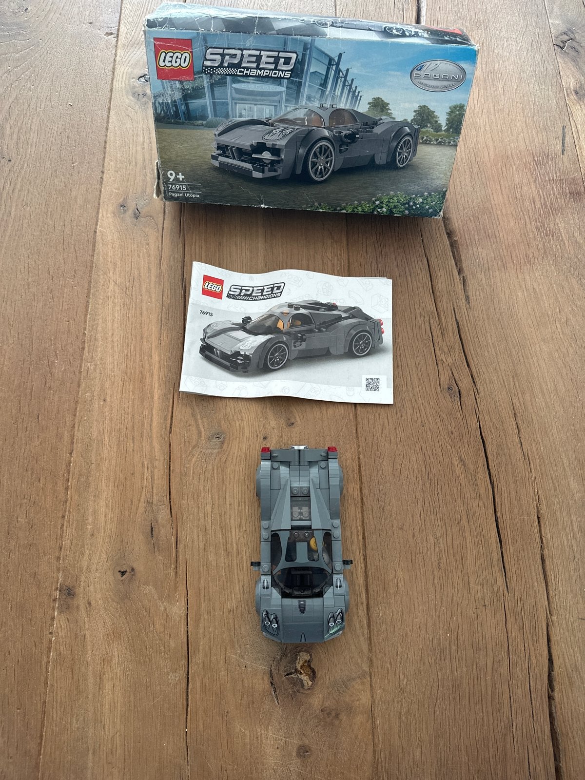 LEGO Speed Champions Pagani Utopia 76915, Lego, Zo goed als nieuw, Inclusief doos, Complete set