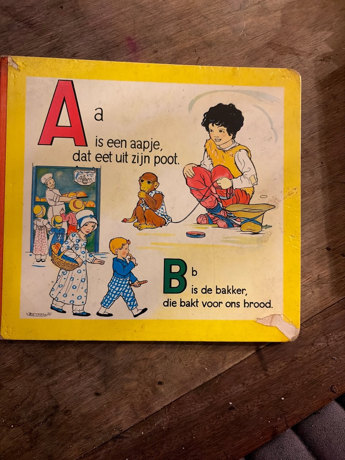 Vintage ABC Boekje - Educatief en Nostalgisch, Boeken, Ophalen, Gelezen, Non-fictie