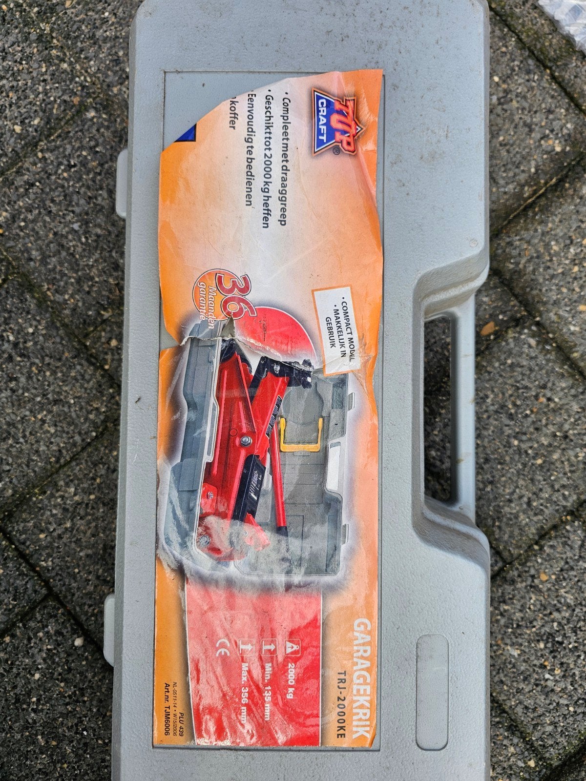 auto krik, Ophalen, Zo goed als nieuw, Hydraulisch, Garagekrik