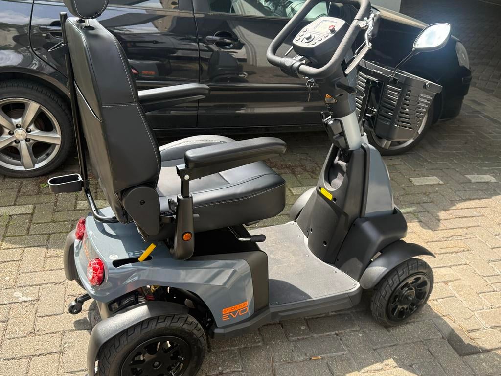 Scootmobiel Galaxy plus 4w EVO accu Extra Comfort (nieuw), Ophalen, Excel, Nieuw, 16 km/u of meer