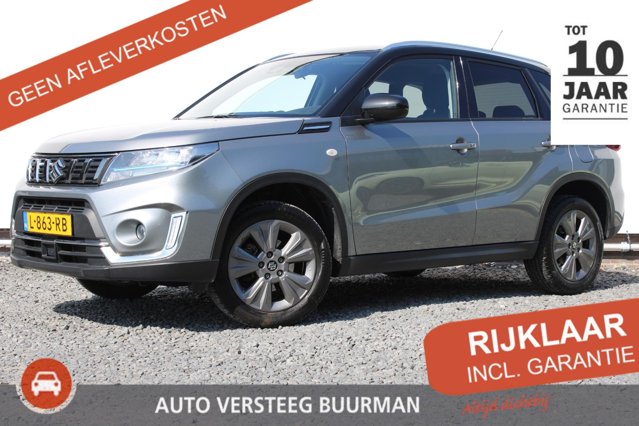 Suzuki Vitara 1.4 Boosterjet Select Smart Hybrid Automaat, T, Auto's, Suzuki, Bedrijf, Te koop, Vitara, ABS, Achteruitrijcamera
