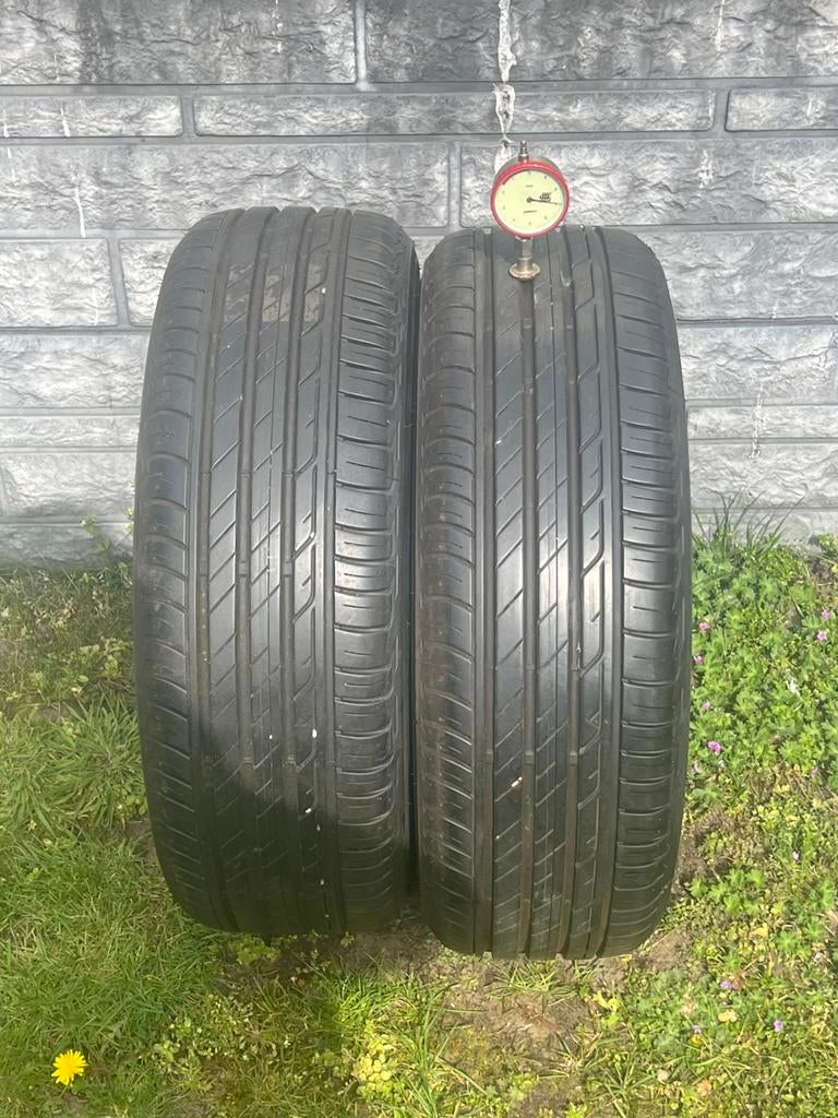 2 zomerbanden 195 60 16 7mm profiel, Gebruikt, 16 inch, Ophalen of Verzenden, Band(en)