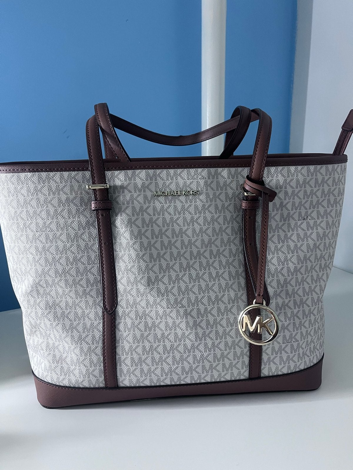 Michael Kors Shopper - Zo goed als nieuw, Sieraden, Tassen en Uiterlijk, Tassen | Damestassen, Ophalen of Verzenden, Zo goed als nieuw