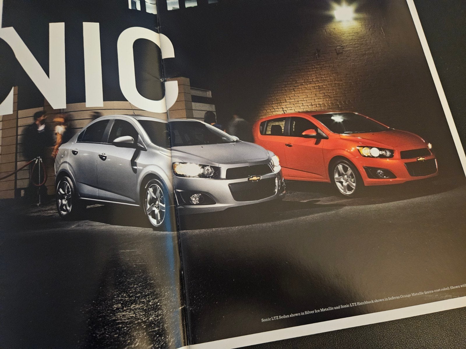 Brochure Chevrolet Sonic 2012 USA, Ophalen of Verzenden, Zo goed als nieuw, Chevrolet