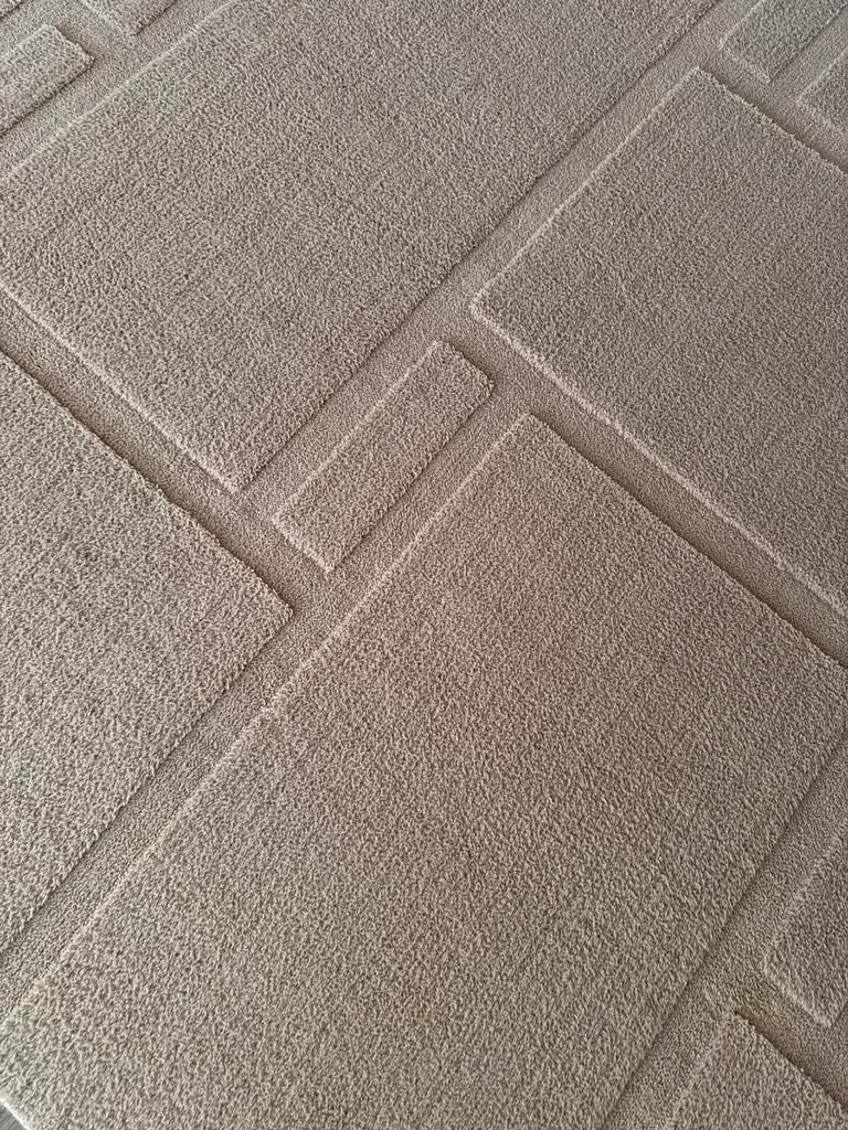 2x vloerkleed 160x230, Ophalen, Beige, Zo goed als nieuw, Minder dan 10 m²