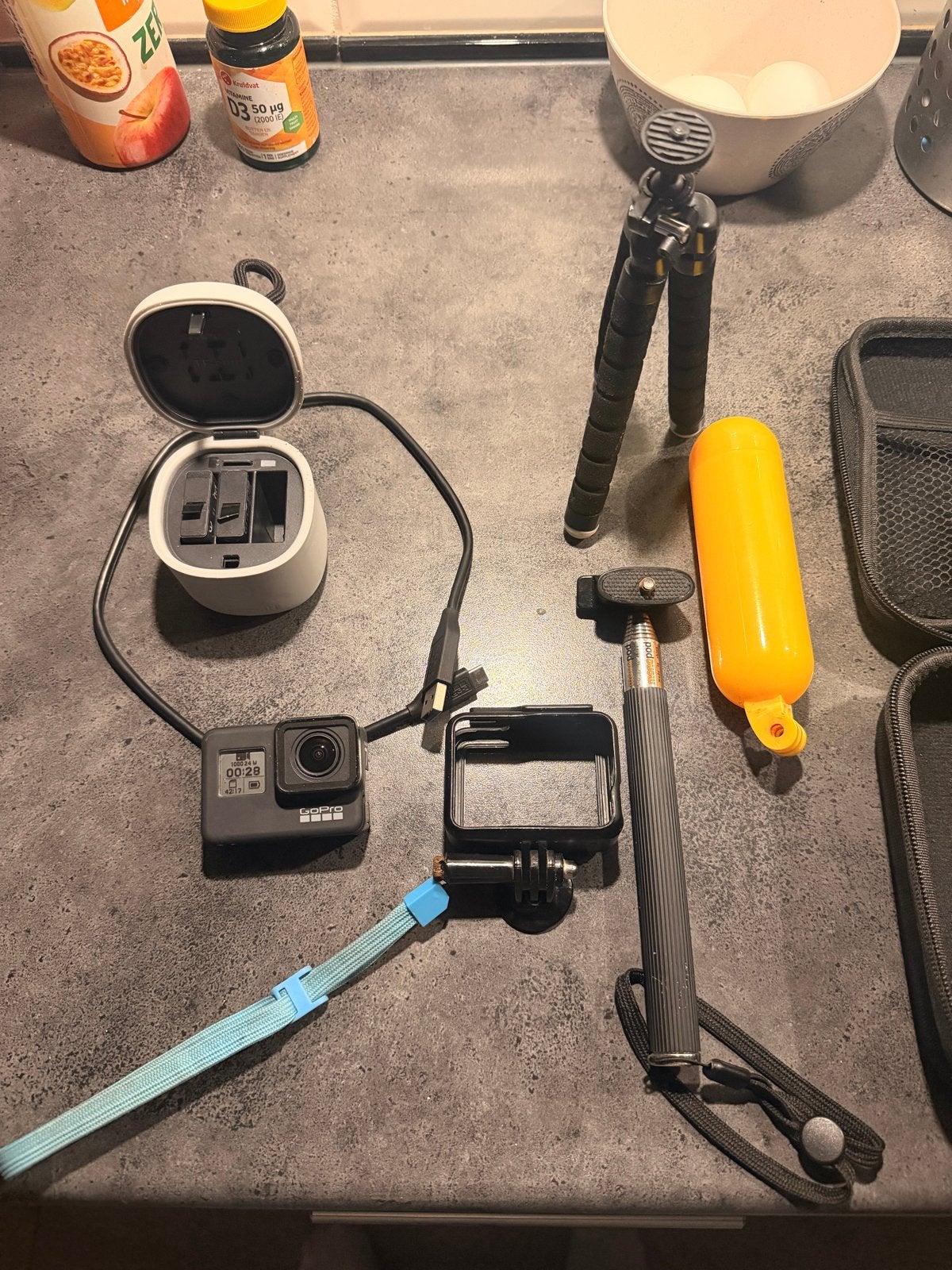 Foto 6 van GoPro Hero 7 Black met accessoires