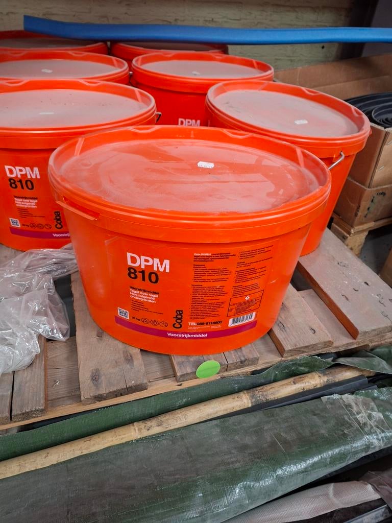 Coba DPM 810 Voorstrijkmiddel - 20 kg emmer, Doe-het-zelf en Verbouw, Verf, Beits en Lak, 20 liter of meer, Ophalen, Nieuw, Oranje