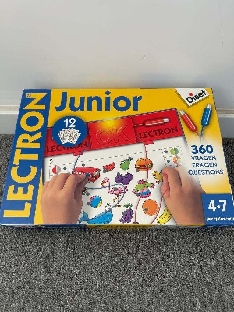 Junior Lectron - Diset, Ophalen of Verzenden, Gebruikt, Puzzelen, Met licht