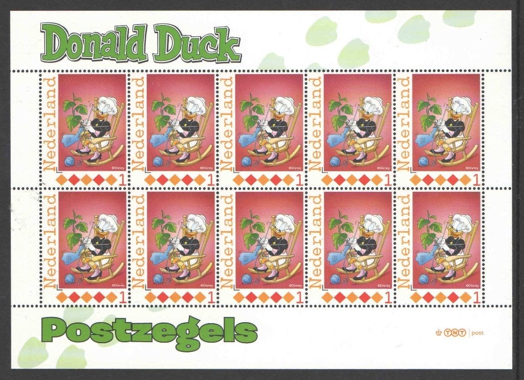 Postzegels Donald Duck, Ontdek Duckstad: Vel 19, Ophalen of Verzenden, Na 1940, Postfris