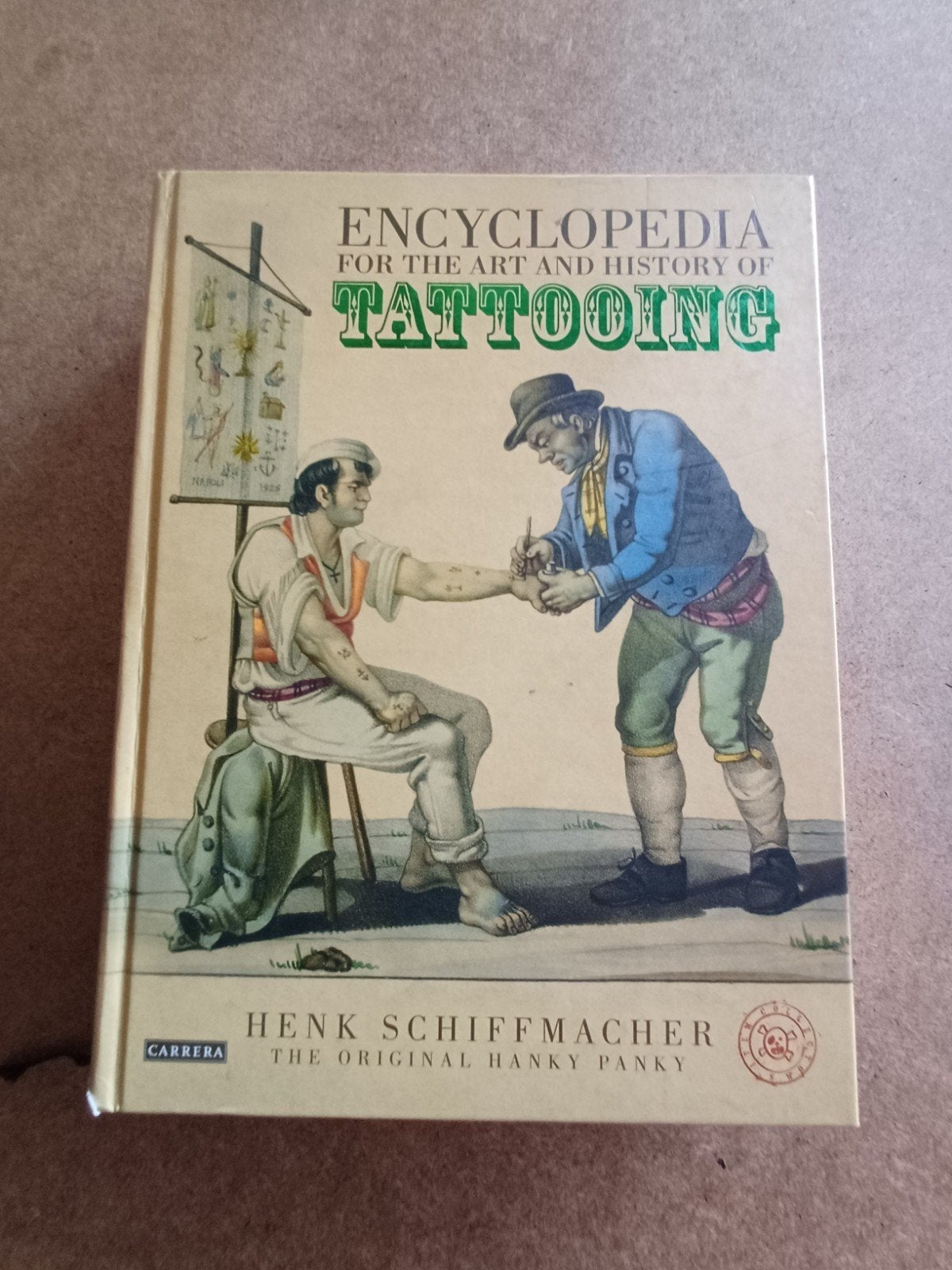 Encyclopedia for the Art and History of Tattooing, Ophalen of Verzenden, Zo goed als nieuw, Overige onderwerpen, Henk Schiffmacher