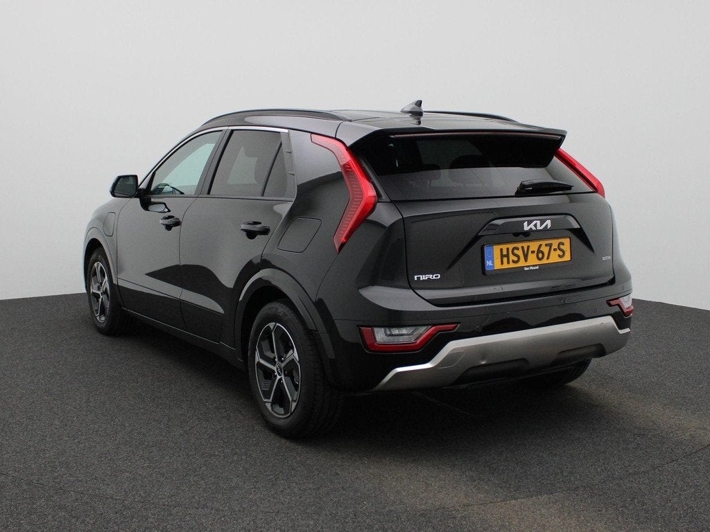 Kia Niro 1.6 GDi PHEV DynamicPlusLine | Clima | Opendak | St, 12 maanden, Gebruikt, Euro 6, Zwart
