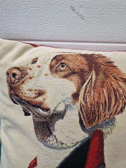 sierkussen spaniel admiraal met rits, Ophalen of Verzenden, 'T Olde Gre-j, Info@toldegrej.nl, Endepoelstraat 20f Didam