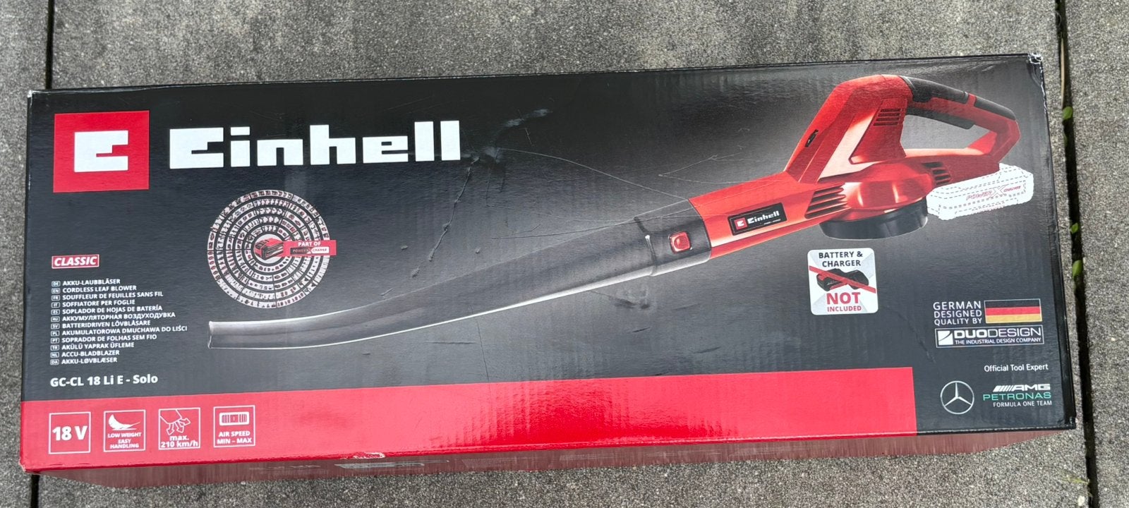 NIEUWE : Einheill bladblazer GC-CL 18 Li - Solo, Nieuw, Einhell, Ophalen of Verzenden, Accu