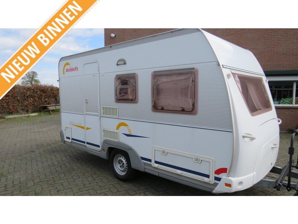 DETHLEFFS NEW LINE 420 TN BOVAG 2025 BJ 2004 €5750, Caravans en Kamperen, Caravans, Niet ingevuld, Schokbreker, Bedrijf, Niet ingevuld
