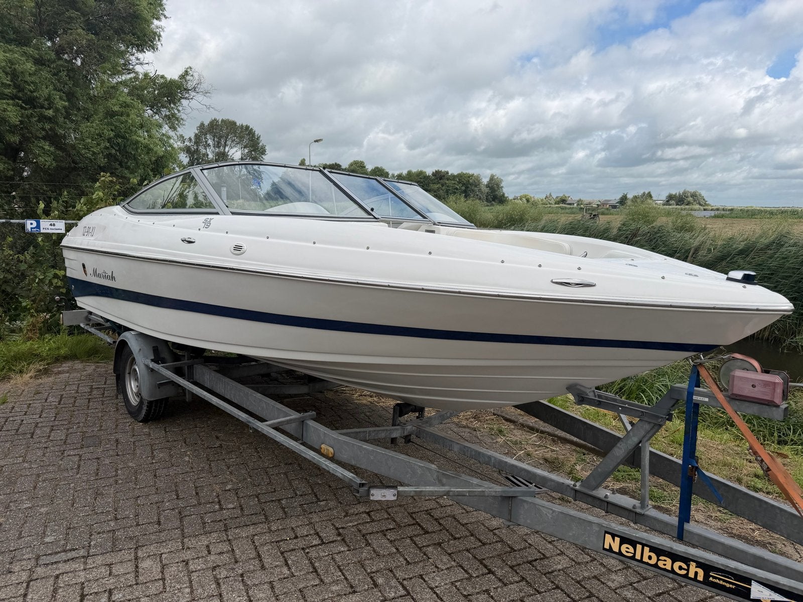 Mariah SX19 4.3 v6 210 pk!  bowrider met Trailer, Watersport en Boten, Ophalen, Overige merken, Gebruikt, Binnenboordmotor