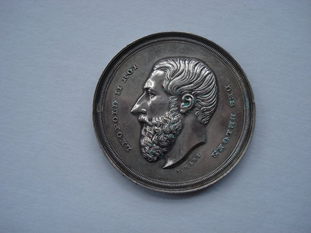 penning munt landbouw maetschappy van het noorden Leopold II, Ophalen, Overige materialen, Buitenland