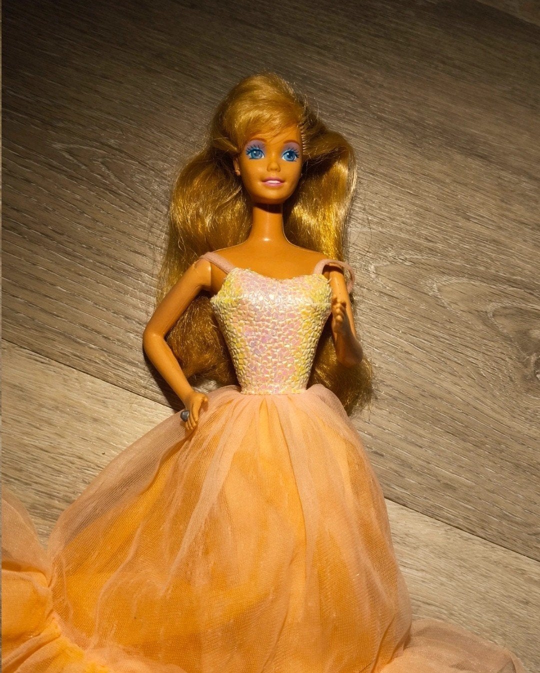 Mattel Peaches 'n Cream Barbie pop uit 1984, Ophalen of Verzenden, Gebruikt, Barbie