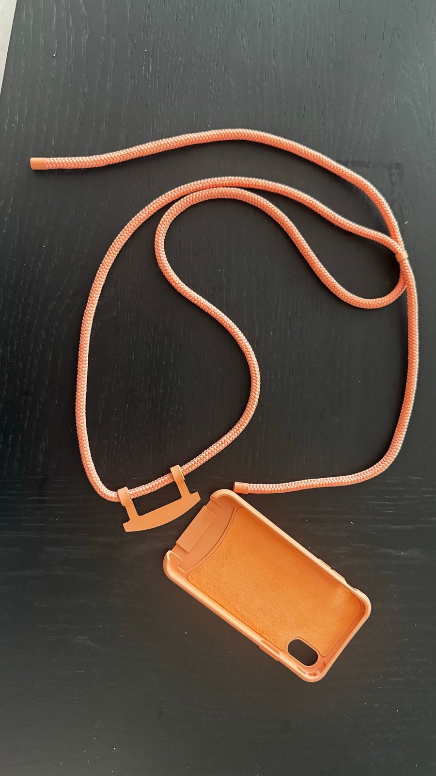 Imoshion Backcover met Koord iPhone X/Xs - Peach, Telecommunicatie, Mobiele telefoons | Hoesjes en Frontjes | Apple iPhone, Met koord