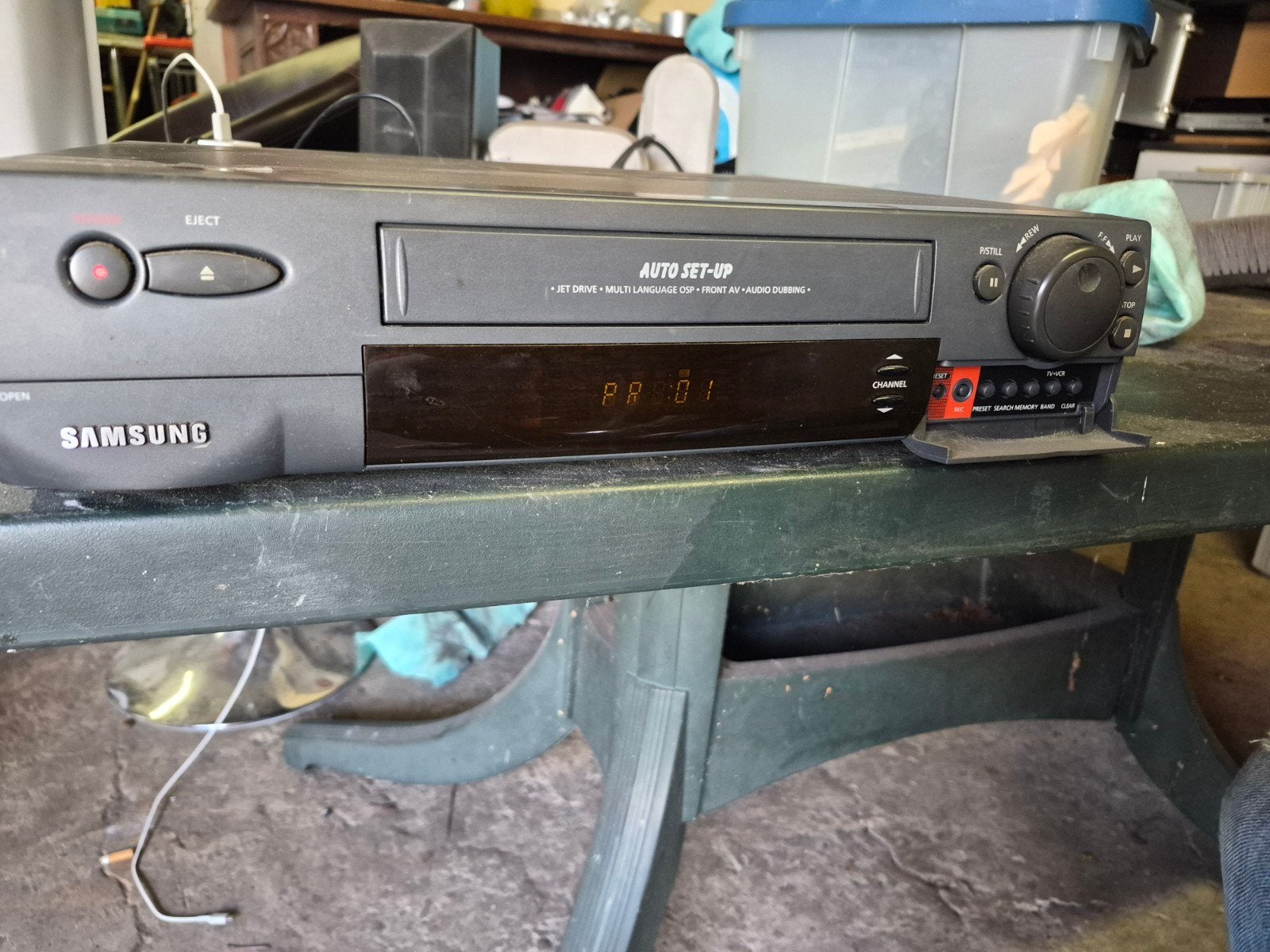 Samsung VHS-speler -, Ophalen, Gebruikt, VHS-speler of -recorder