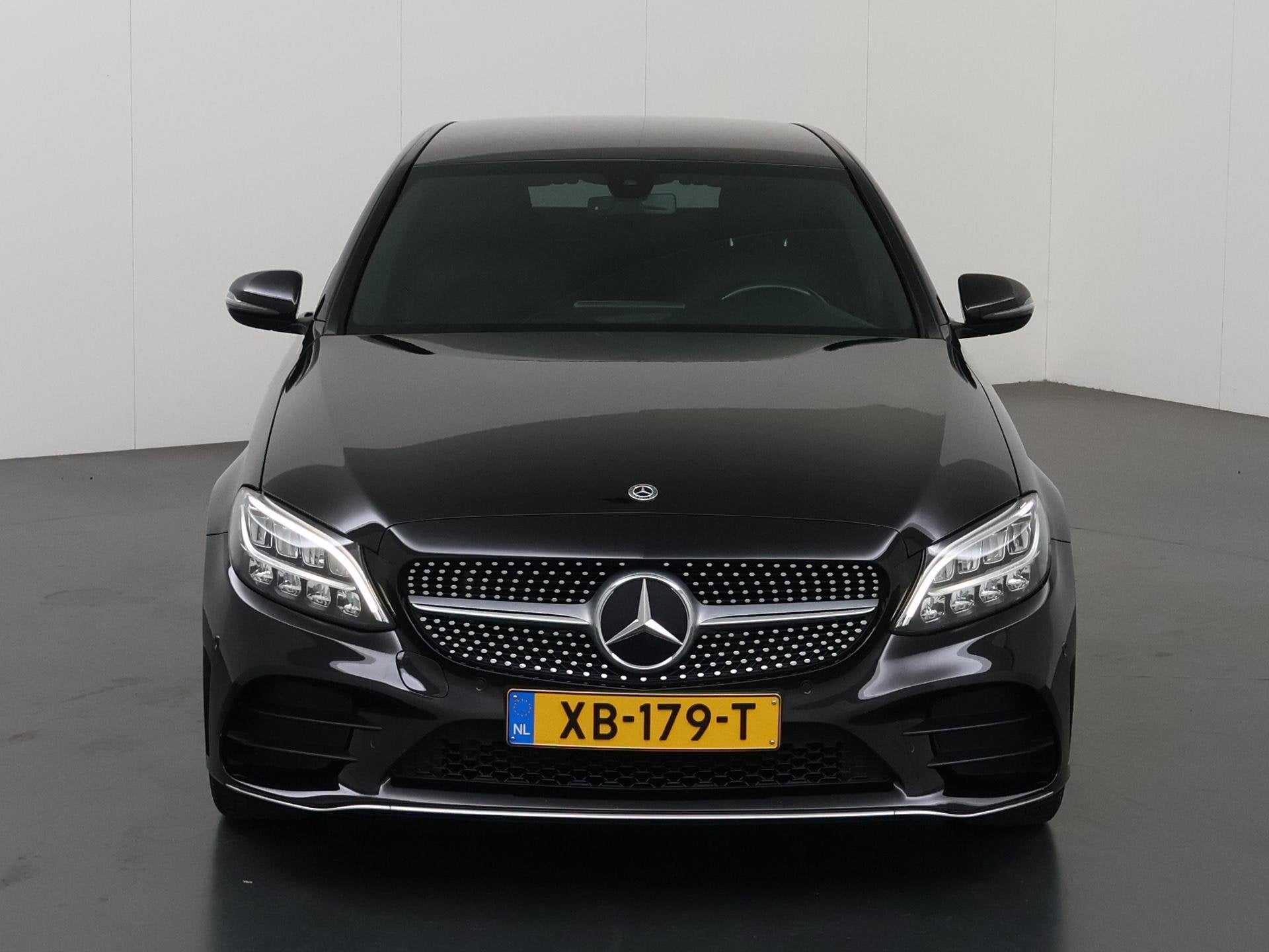 Mercedes-Benz C-klasse 160 Business Solution AMG | Stoelverw, Auto's, Euro 6, 4 cilinders, 129 pk, Leder en Stof
