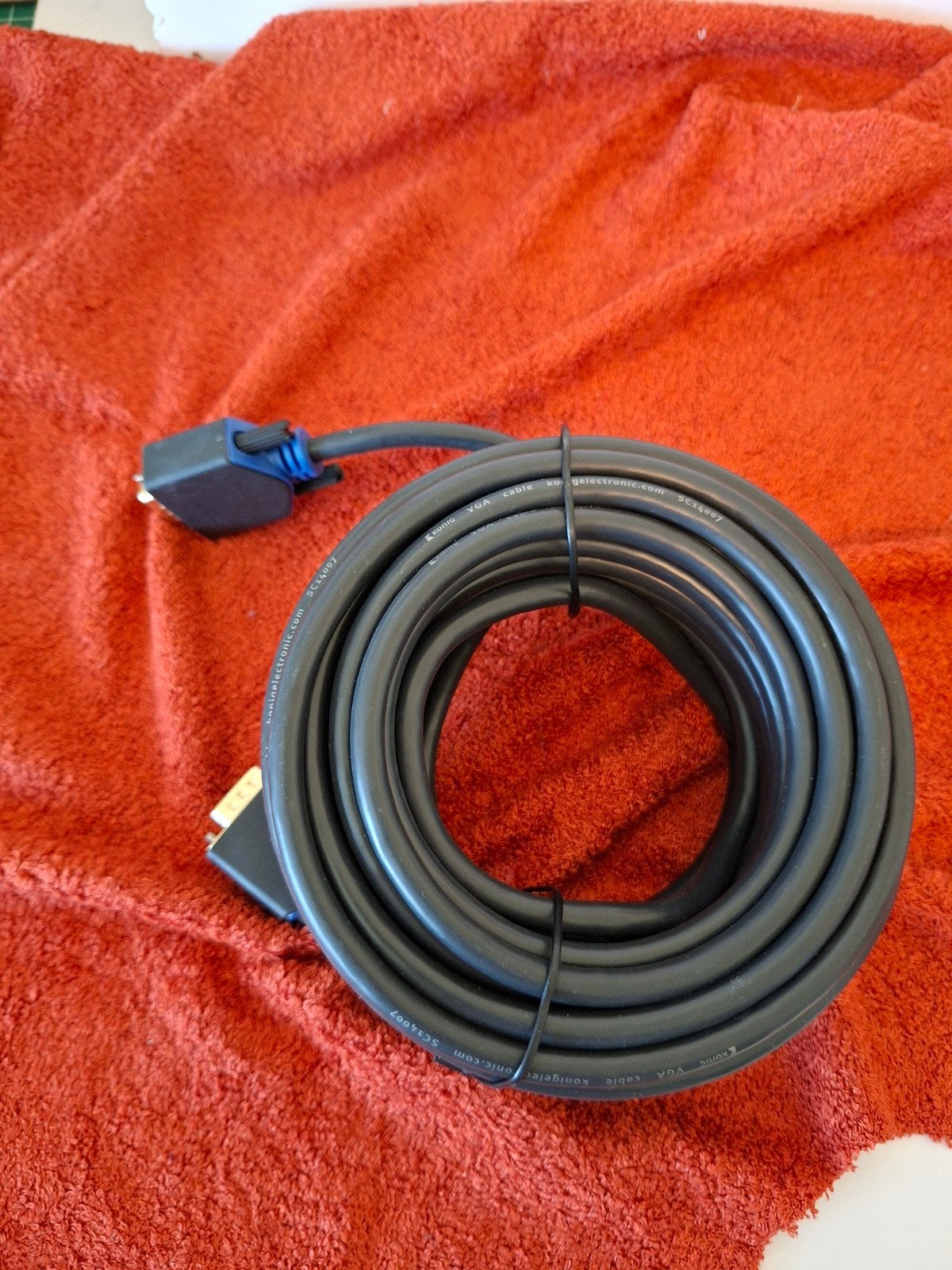 Nieuwe König VGA kabel - 10 meter, Ophalen of Verzenden