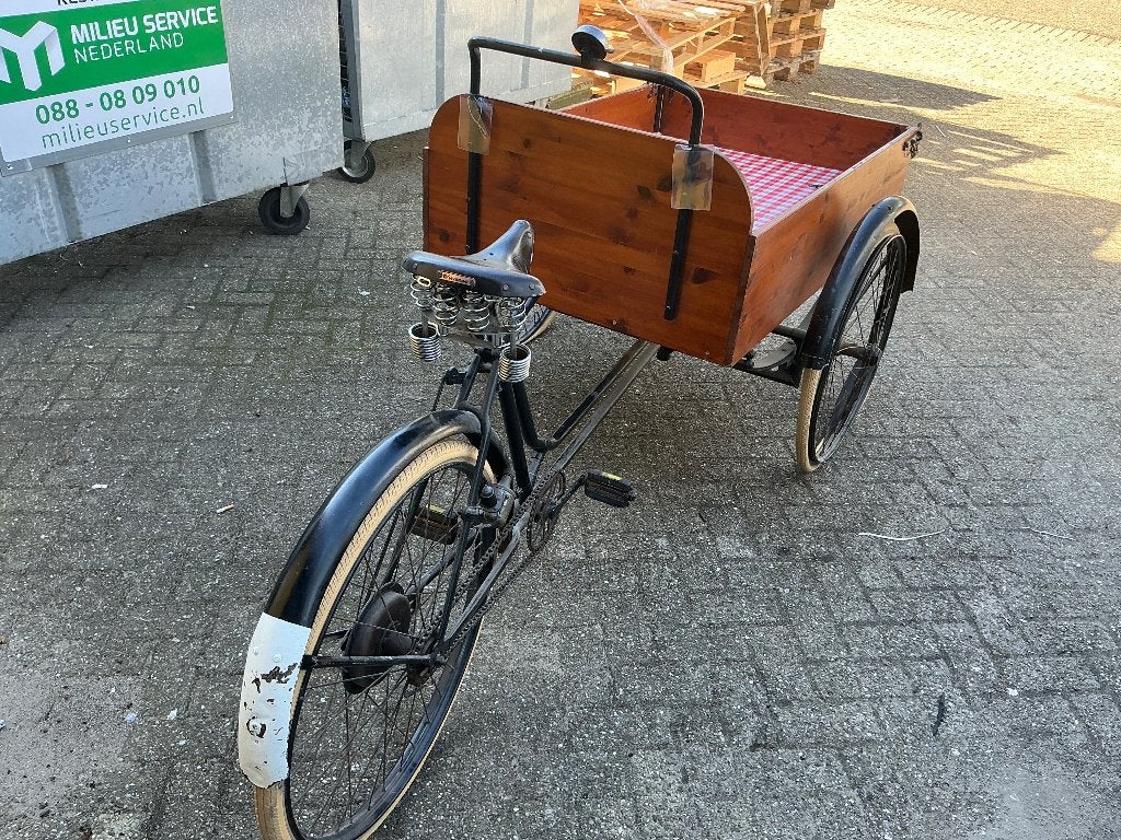Authentieke bakfiets, Ophalen of Verzenden, Gebruikt, Schijfrem, Goederen