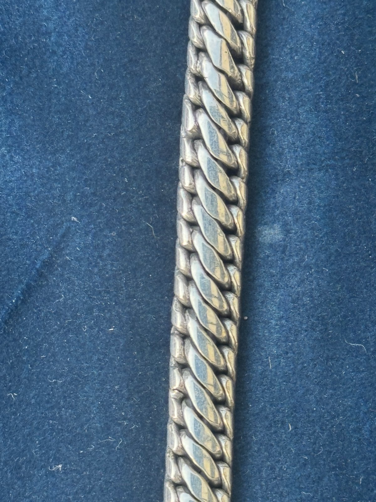 Handgemaakte Zilveren Armband - Uniek Design, Verzenden, Gebruikt, Zilver