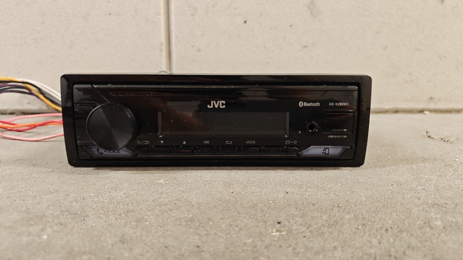 JVC KD-X282BT bluetooth radio met usb, Auto diversen, Ophalen of Verzenden, Gebruikt