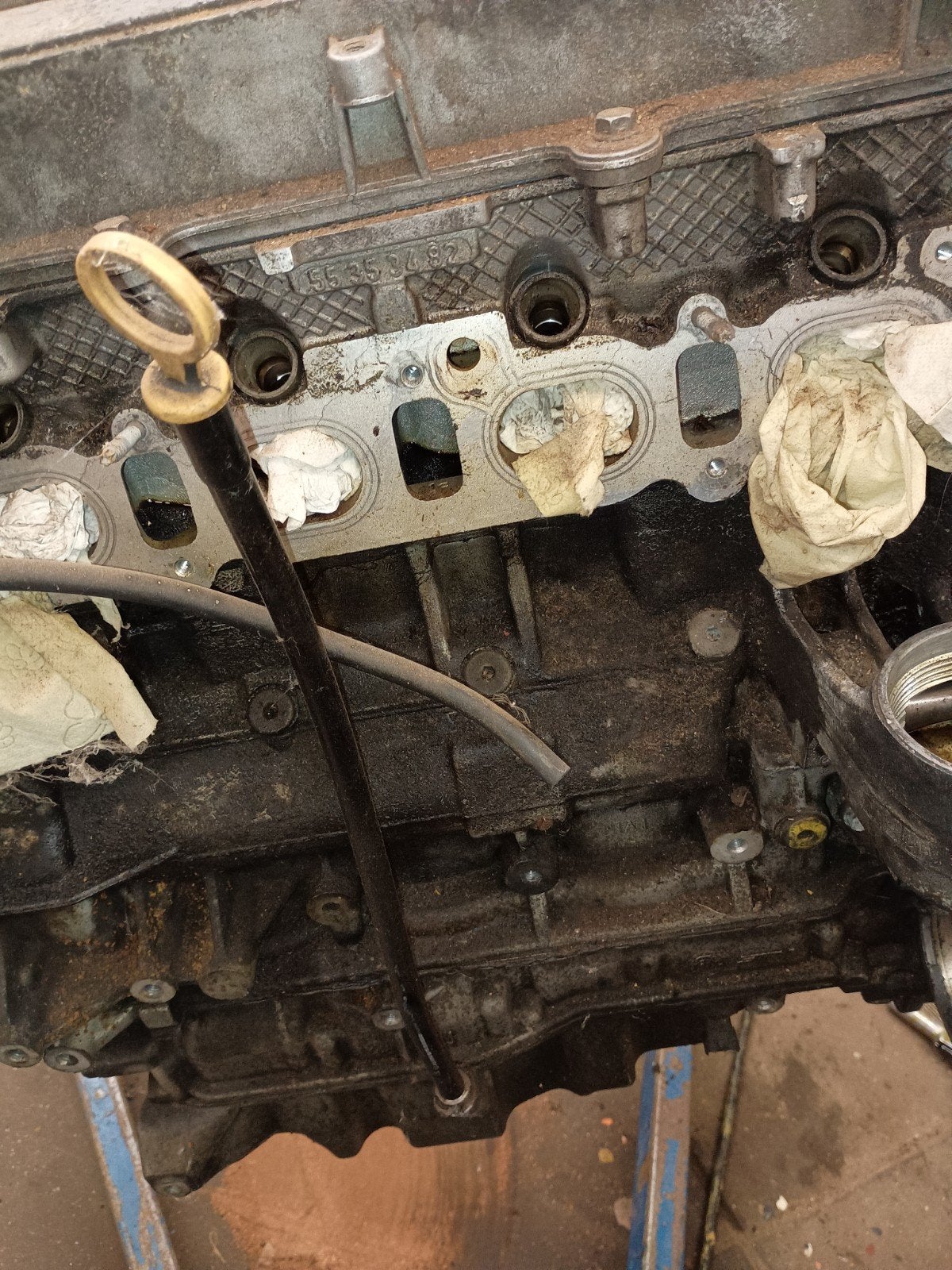 Saab 93 motor, Ophalen, Gebruikt, Saab