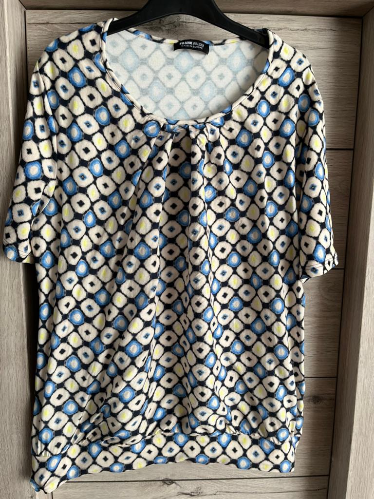 Leuk shirt van Frank Walder maat 46, Overige kleuren, Maat 46/48 (XL) of groter, Ophalen of Verzenden, Zo goed als nieuw