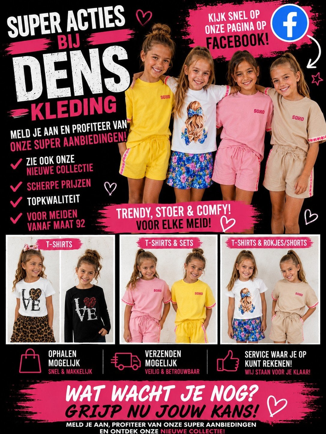 SUPER AANBIEDINGEN EN NIEUWE COLLECTIE!, Kinderen en Baby's, Kinderkleding | Overige, Ophalen of Verzenden, Nieuw, Jongen of Meisje