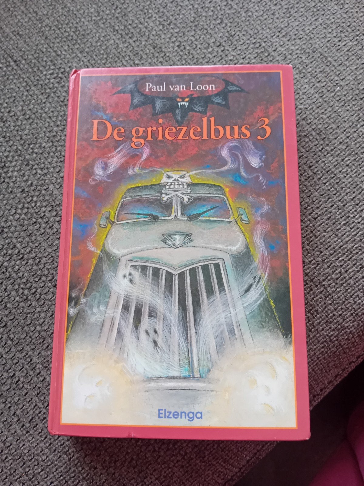 De griezelbus 3 - Paul van Loon (gebruikt), Ophalen of Verzenden, Gelezen, Paul van Loon, Fictie