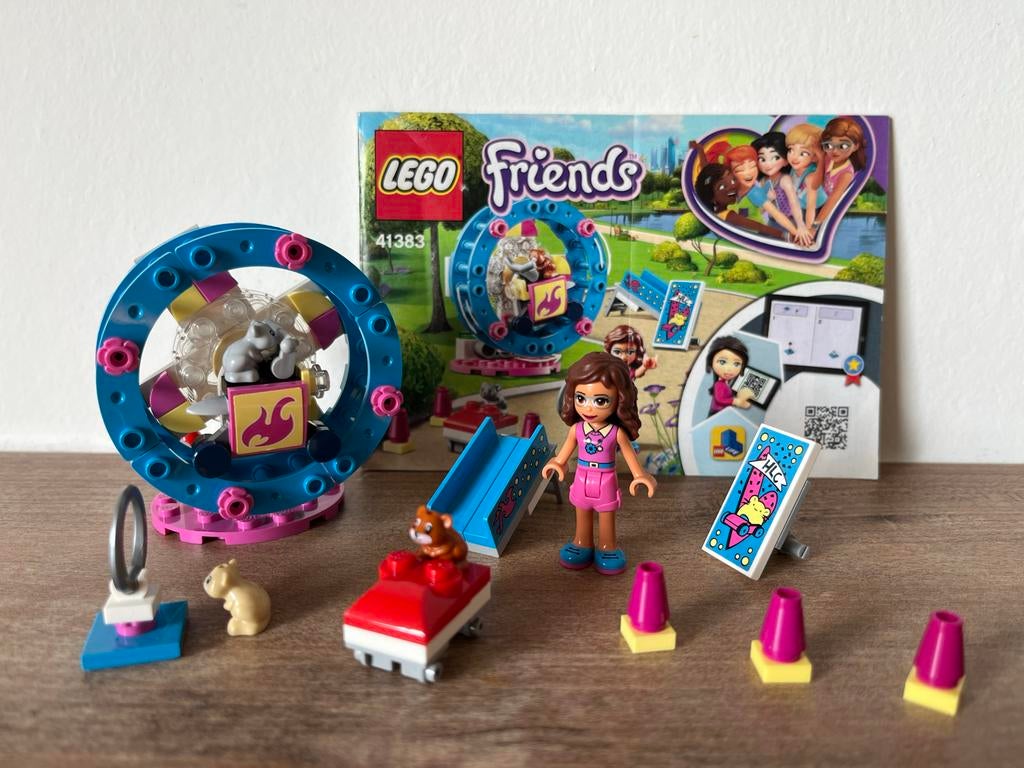 Lego Friends 41383 Emma's Zomer Speelkubus, Ophalen of Verzenden, Zo goed als nieuw, Complete set, Lego