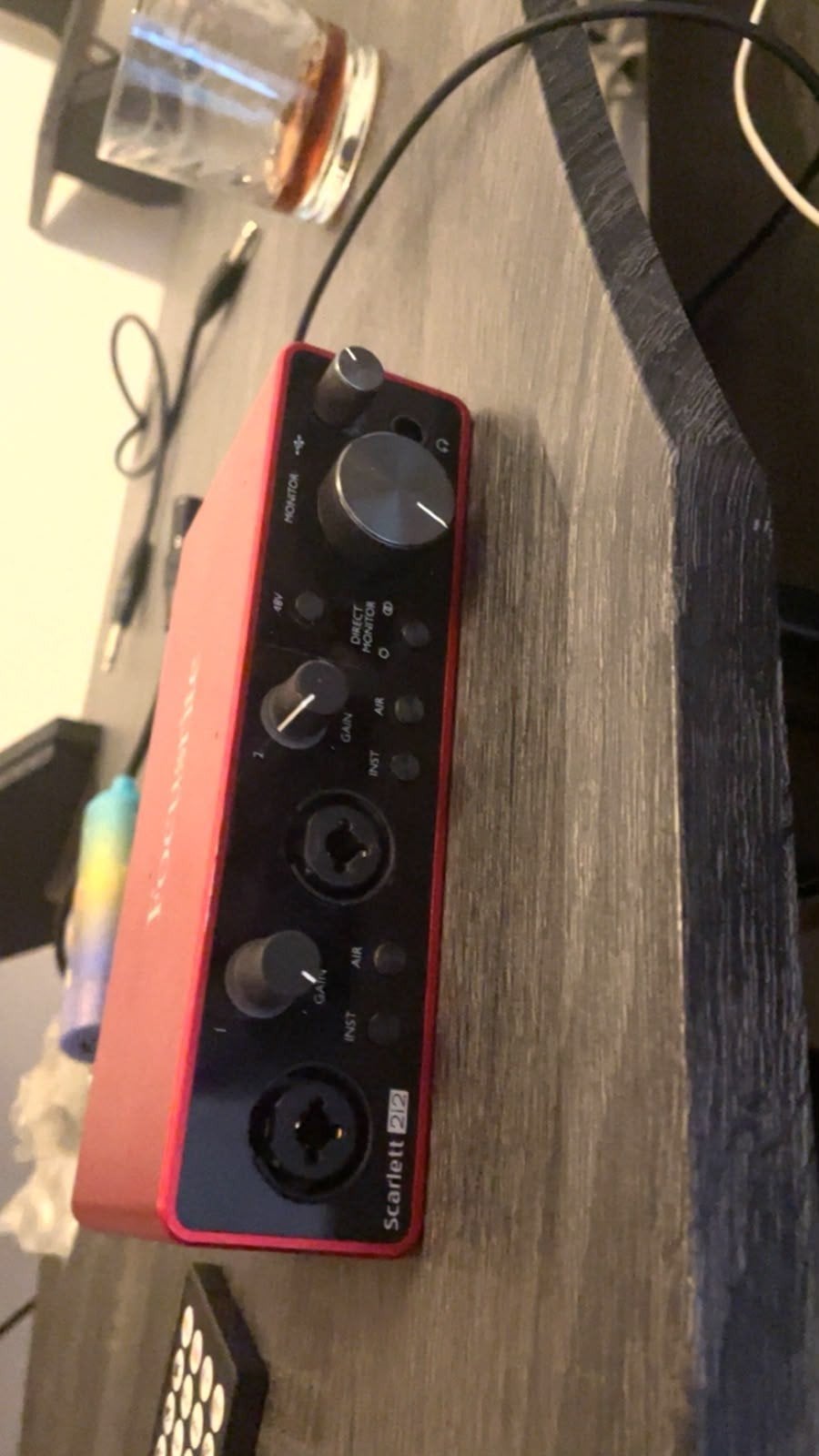 Focusrite Scarlett 2i2 Audio Interface, Ophalen of Verzenden, Gebruikt