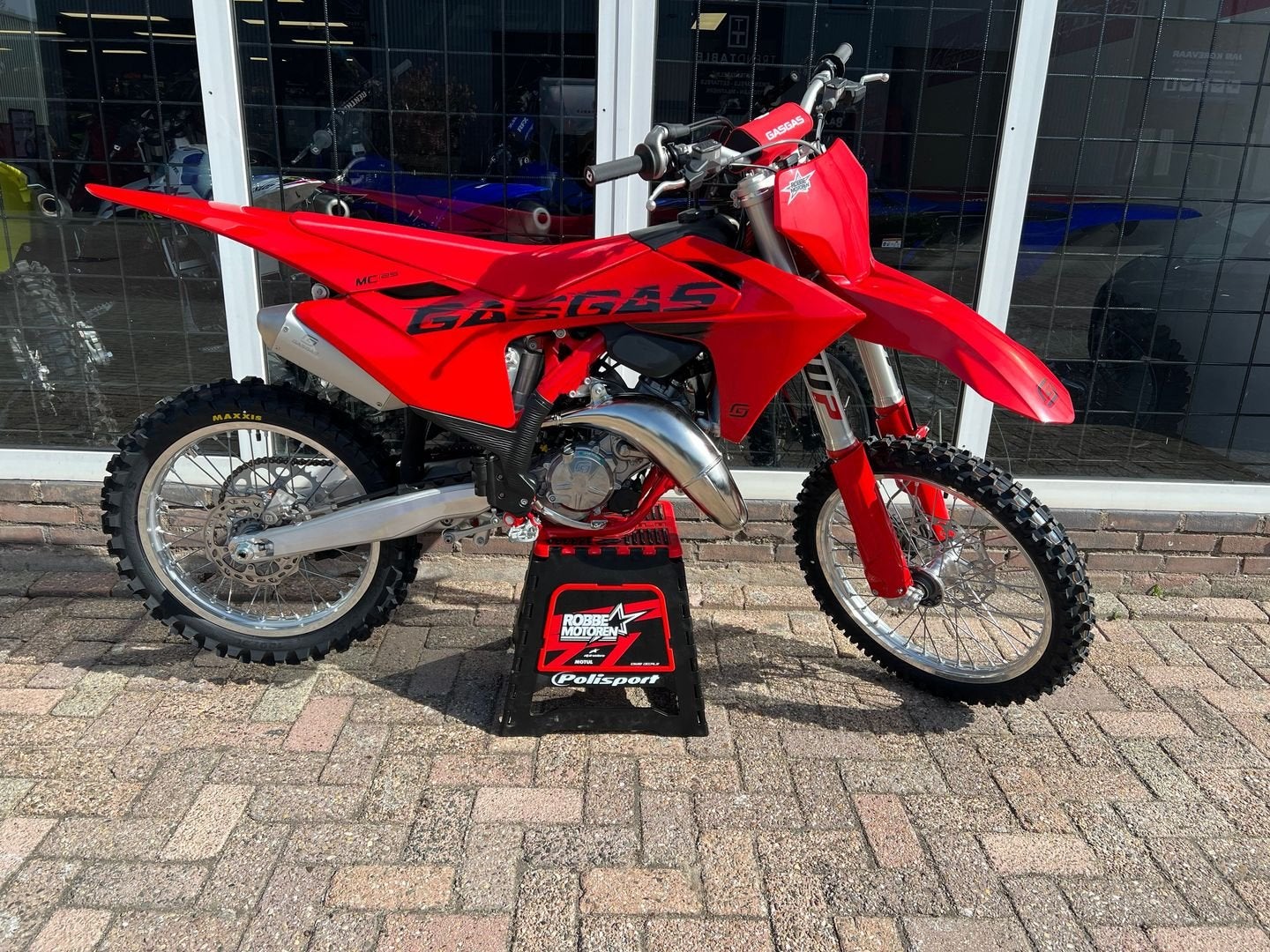 GAS GAS MC 125 - 2025 - HGS Exhaust - Nieuw, Bedrijf, Onbekend, Crossmotor, Gasgas