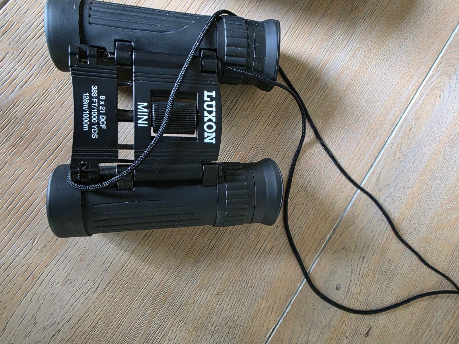 Luxon Mini Verrekijker 8x21 DCF met hoes, Gebruikt, Dakkant (recht), Ophalen of Verzenden, 8 tot 12x