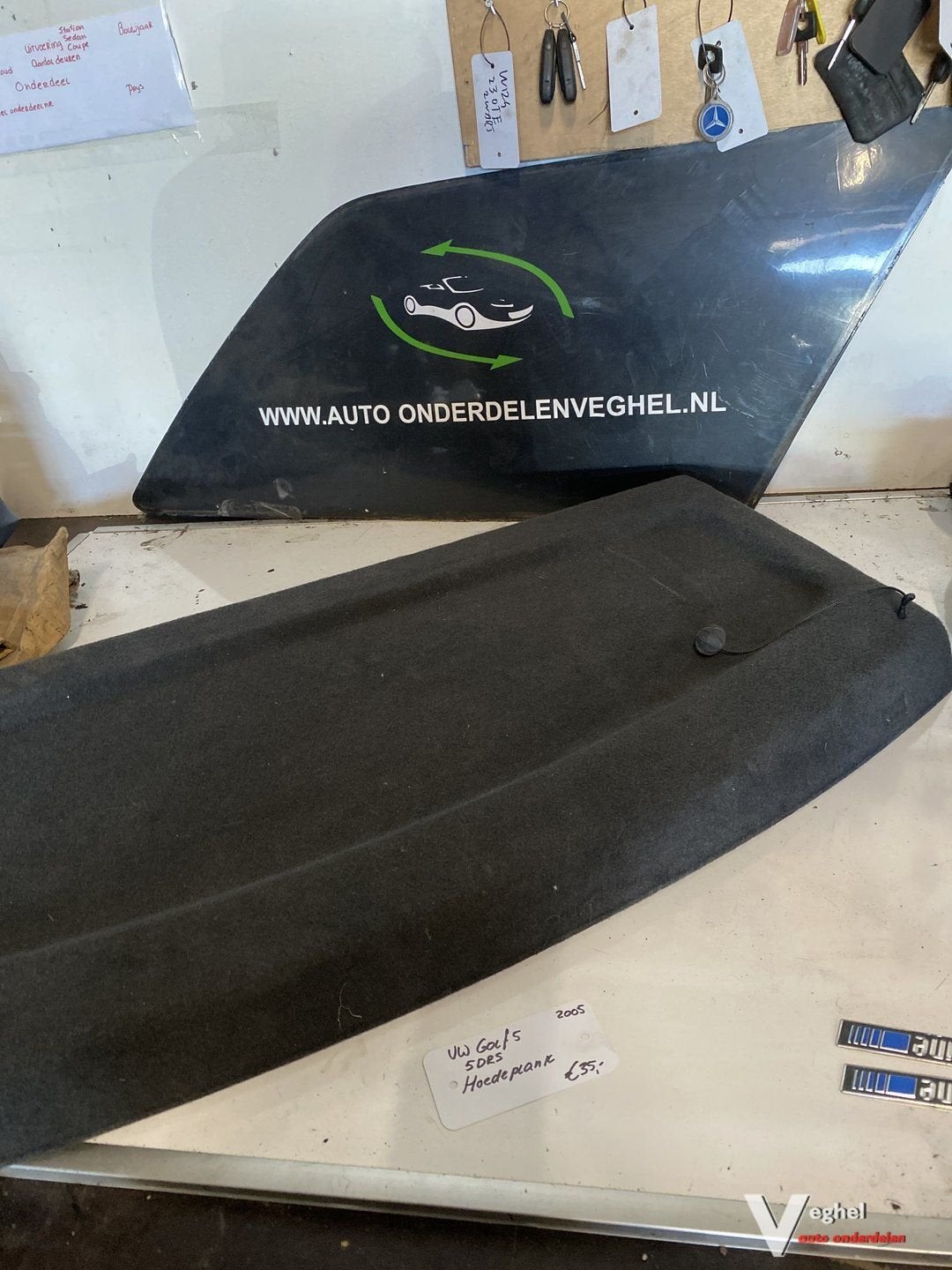 Vw Golf 5 2005 5drs Hoedenplank, Auto-onderdelen, Interieur en Bekleding, Ophalen, Gebruikt, -, -