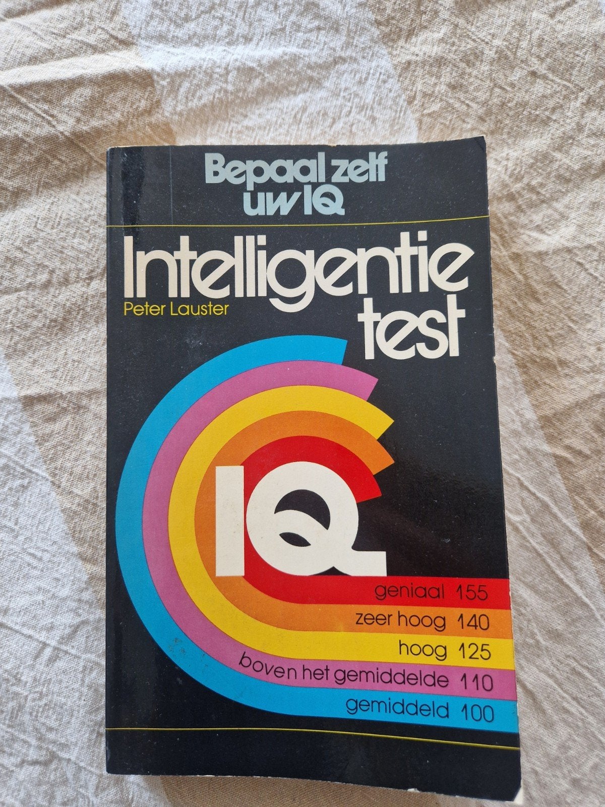 Intelligentietest door Peter Lauster, Ophalen of Verzenden, Gamma, Overige niveaus, Gelezen