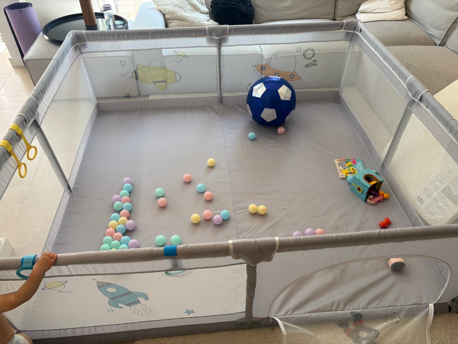 Grote babybox/speelren zonder matras, NIEUW!, Kinderen en Baby's, Boxen, Ophalen, Nieuw, Vierkant, Boxkleed
