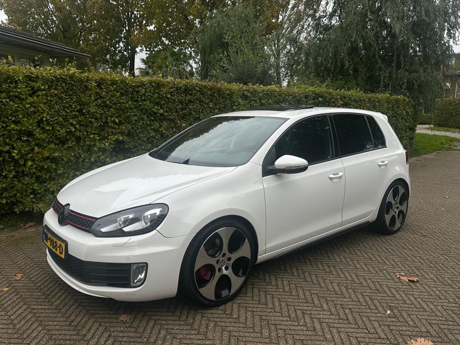 Volkswagen Golf 6 GTI 2.0 – Pano – Leder – Stoelverwarming, Auto's, Automaat, Wit, 14 km/l, Stationwagon