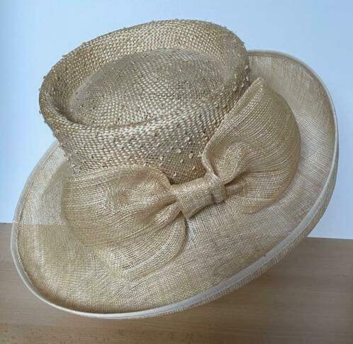 Hoed van Hat Box maat 57, Ophalen of Verzenden, Zo goed als nieuw, 56 of 57 cm (M, 7 of 7⅛ inch), Hoed