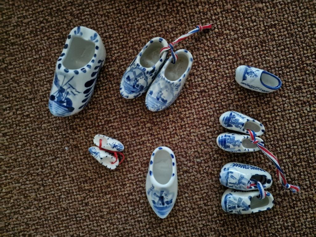 Delfts blauwe klompjes souvenirs, Ophalen of Verzenden, Zo goed als nieuw, Dier