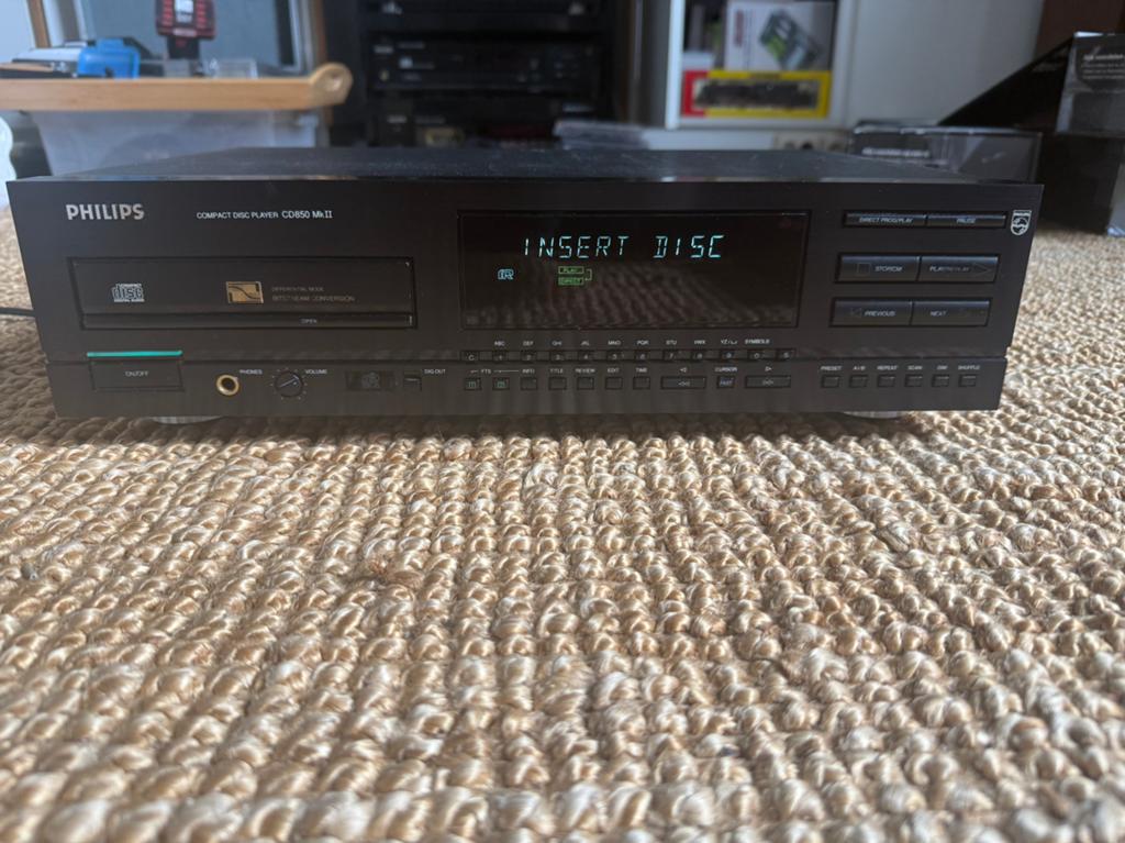 Philips CD850mk2, Audio, Tv en Foto, Ophalen of Verzenden, Zo goed als nieuw, Philips