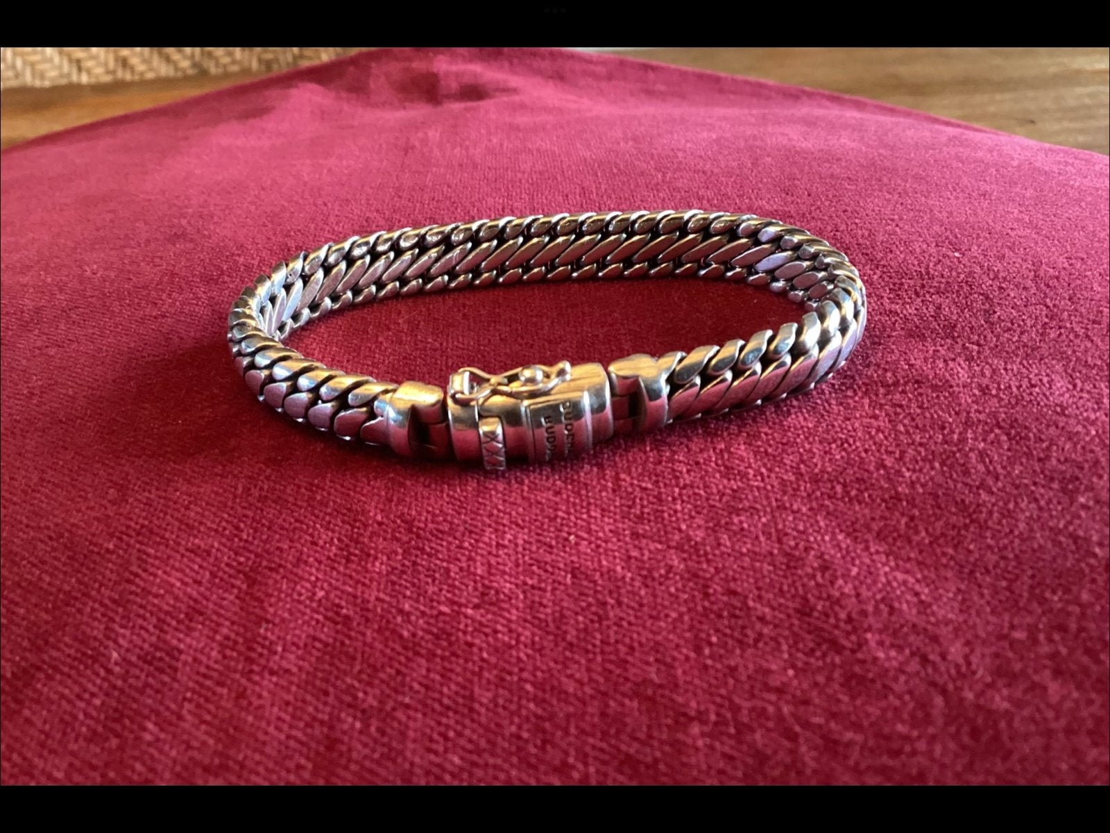 Buddha to buddha armband “ Ben XS” zo goed als nieuw, Sieraden, Tassen en Uiterlijk, Armbanden, Ophalen of Verzenden, Zo goed als nieuw