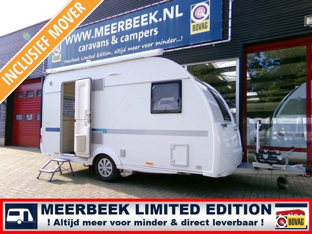 Adria Altea 402 PH +MOVER +LUIFEL +FIETSENREK +RESERVEWIEL, Caravans en Kamperen, Fietsenrek, Treinzit, Particulier, Tot en met 4
