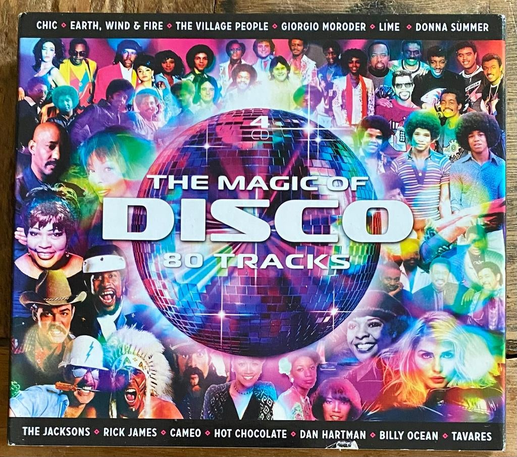 The Magic of Disco – 4CD Boxset NM/VG+, Cd's en Dvd's, Ophalen of Verzenden, Zo goed als nieuw, Disco, Boxset