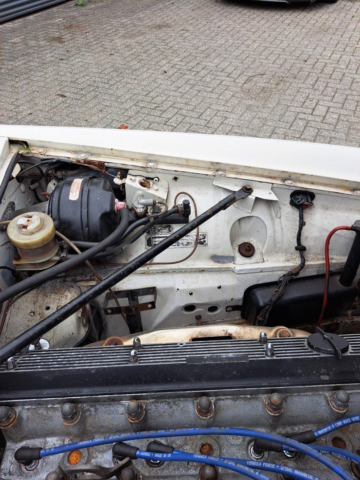 Jaguar XJ 6. 4.2 lpg | inruil mogelijk | Wit met rood int., foto 8