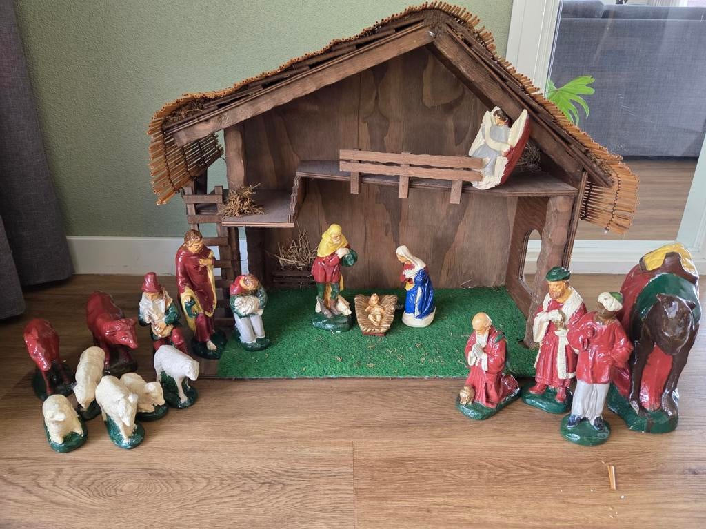Kerststal compleet, Ophalen of Verzenden